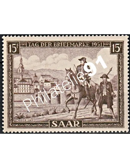 SARRE - n° 291  - Timbres des Colonie françaises