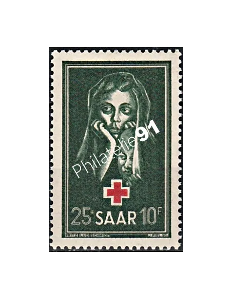 SARRE - n° 292  - Timbres des Colonie françaises