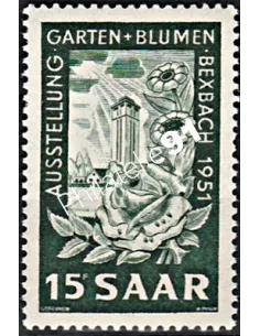 SARRE - n° 294  - Timbres des Colonie françaises