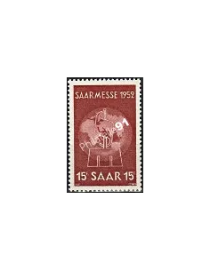 SARRE - n° 304  - Timbres des Colonie françaises