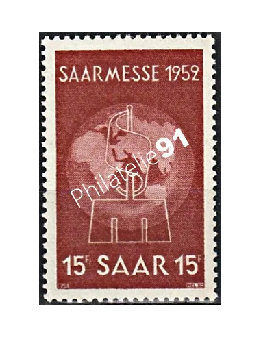 SARRE - n° 304  - Timbres des Colonie françaises