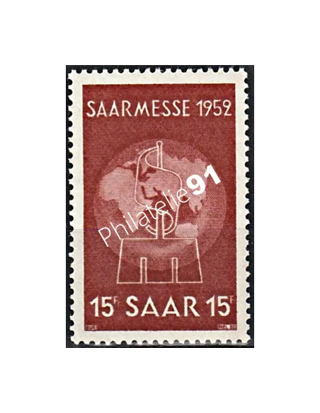 SARRE - n° 304  - Timbres des Colonie françaises