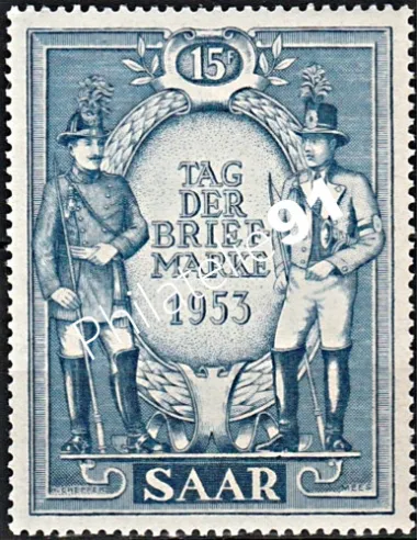 SARRE - n° 321  - Timbres des Colonie françaises