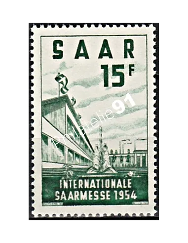 SARRE - n° 327  - Timbres des Colonie françaises