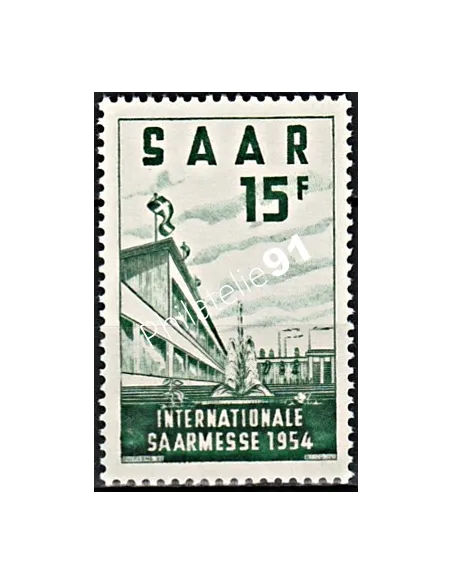 SARRE - n° 327  - Timbres des Colonie françaises