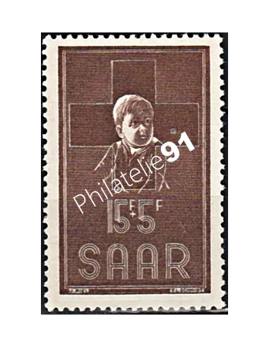 SARRE - n° 330  - Timbres des Colonie françaises