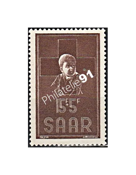 SARRE - n° 330  - Timbres des Colonie françaises