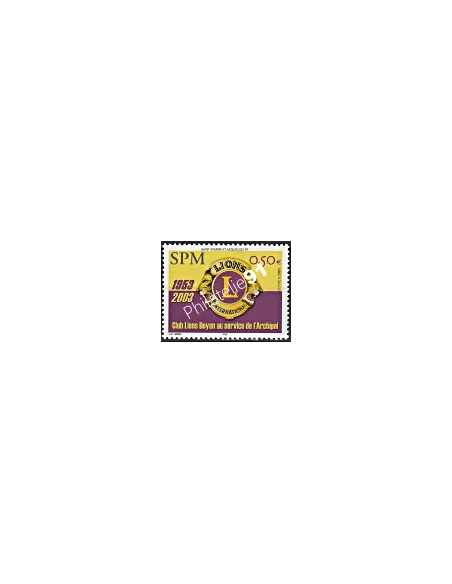 Timbre de Saint-Pierre et Miquelon n° 808, Lions Club, Timbres dom tom
