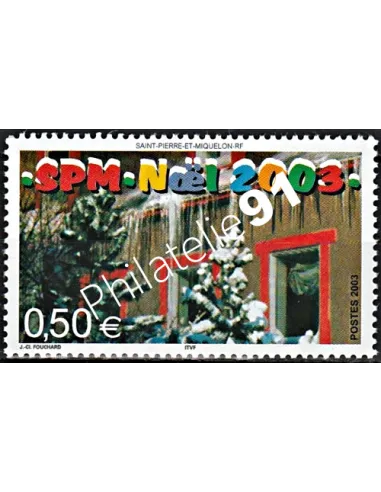 Timbre de Saint-Pierre et Miquelon n° 809, Noë, lcollection dom tom