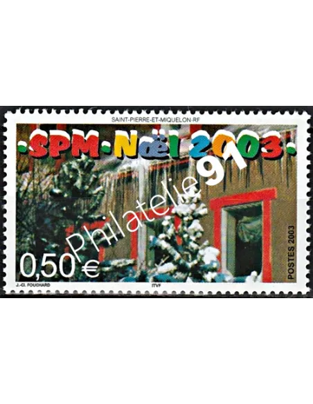 Timbre de Saint-Pierre et Miquelon n° 809, Noë, lcollection dom tom