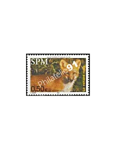 Timbre de Saint-Pierre et Miquelon n° 820, renard, Timbres dom tom
