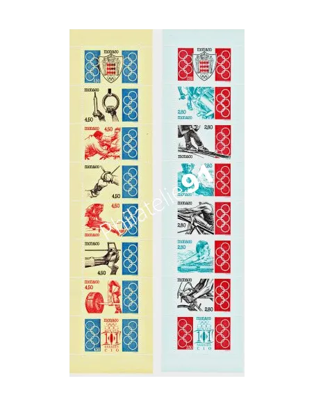 MONACO - n° 1888 à 1903 - JEUX OLYMPIQUES