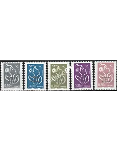 Timbre de Saint-Pierre et Miquelon n°  886 à 890 - Timbres dom tom