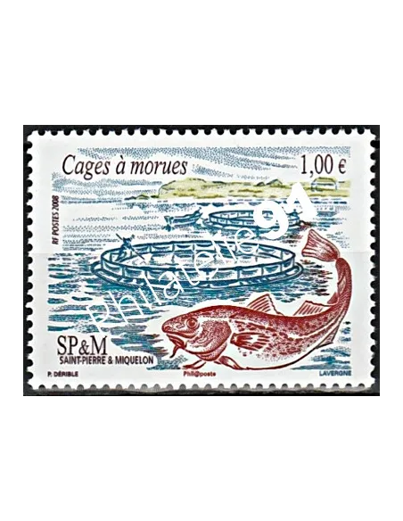 Timbre de Saint-Pierre et Miquelon n°  913 - Timbres dom tom