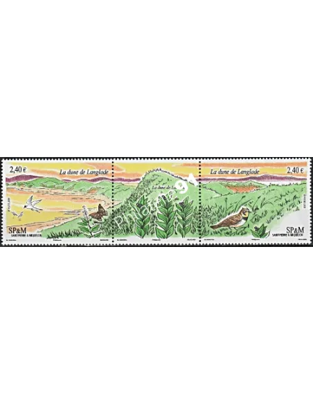 Timbre neuf  de Saint-Pierre et Miquelon n°  914-915 - Timbres dom tom