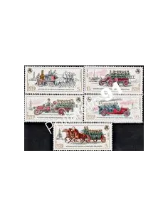 RUSSIE - n° 5171 à 5175 - Pompiers