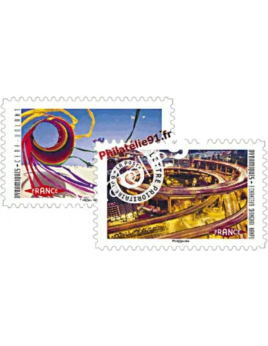 timbres adhésifs  932,933, Carnet Dynamiques Collection timbres France