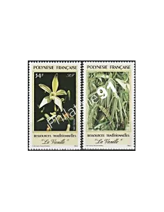 Timbres de POLYNESIE n°  350 à 351  - Timbres Dom Tom