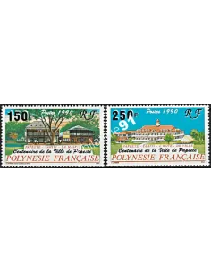 Timbres de POLYNESIE n°  358 à 359, collection Timbres Dom Tom