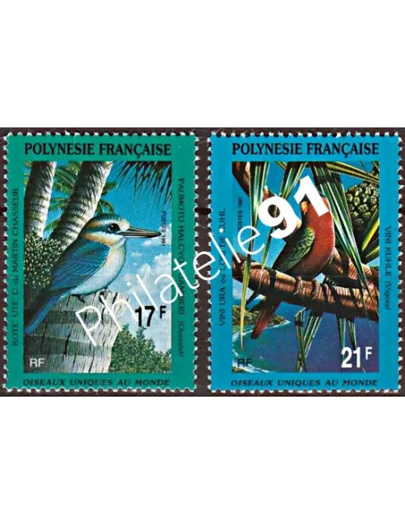 Timbres de POLYNESIE n°  383 à 384  - Timbres Dom Tom