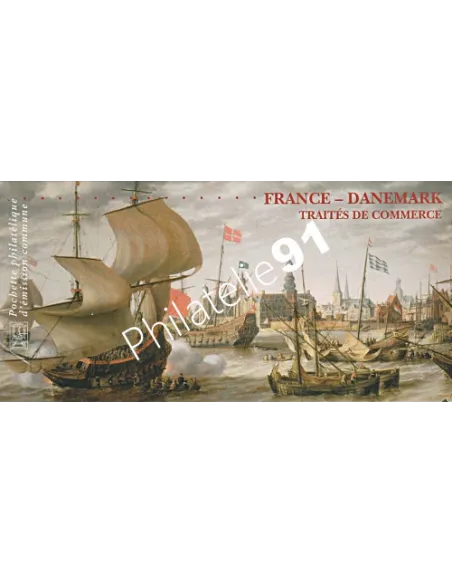 Émission commune France Danemark - Collection timbres France
