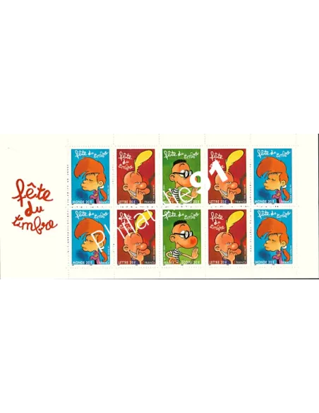 carnet de timbres n°3751a - Fête du Timbre 2005 - Titeuf, collection timbres France