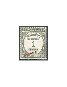 Timbre-Taxe n° 16 - Timbres Andorre