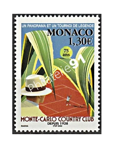 MONACO - n° 2386 - Tennis Masters Monte-Carlo 2003, timbres Monaco