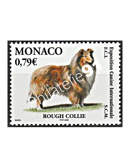 MONACO - n° 2388, Exposition canine internationale, timbres Monaco