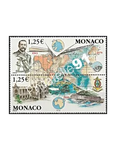 MONACO - n° 2391-2392, Centenaire de la GEBCO, timbres Monaco