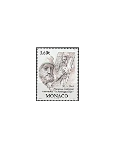 MONACO - n° 2402, Francesco Mazzola, peintre, timbres Monaco