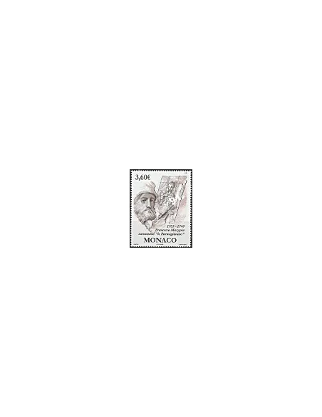 MONACO - n° 2402, Francesco Mazzola, peintre, timbres Monaco