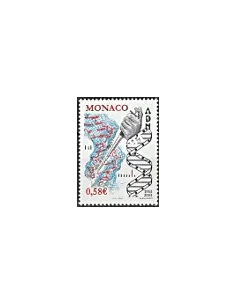 MONACO - n° 2405, Structure de l'ADN, timbres Monaco