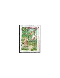 MONACO - n° 2428,Roseraie Princesse Grace, timbres Monaco