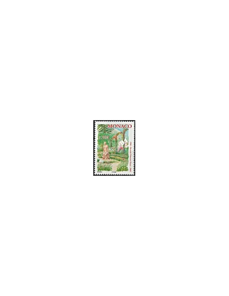 MONACO - n° 2428,Roseraie Princesse Grace, timbres Monaco