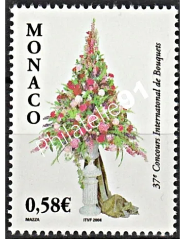 MONACO - n° 2433, Concours international de bouquets, timbres Monaco