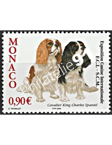 MONACO - n° 2434, Exposition Canine Internationale, timbres Monaco