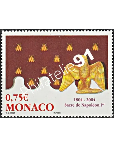 MONACO - n° 2443, Bicentenaire du Sacre de l'Empereur Napoléon 1er, timbres Monaco