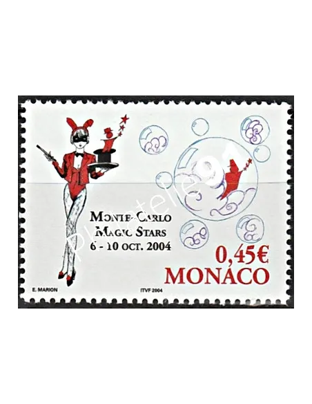 MONACO n° 2455, Festival international de prestidigitation "Monte-Carlo Magic Stars", timbres Monaco