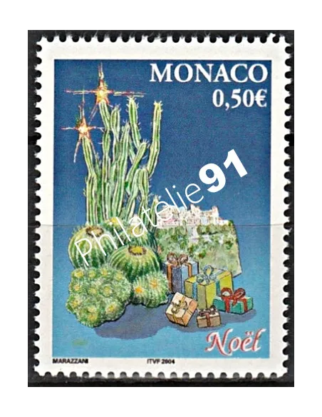 MONACO n° 2459, Noël, timbres Monaco