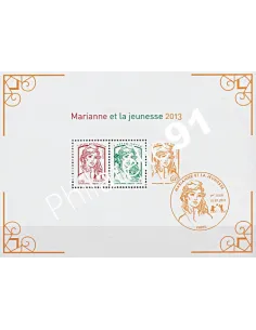 Bloc-Feuillet n° 133, Marianne, Collection Timbres France
