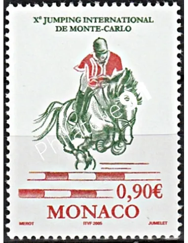 Timbre n° 2486 - Exposition canine - timbre Monaco