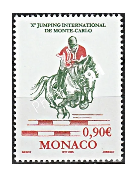 Timbre n° 2486 - Exposition canine - timbre Monaco