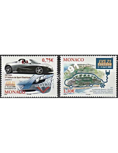 MONACO - n° 2487 à 2488 - Timbres Monaco