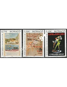 MONACO - n° 2494 à 2496 - Timbres Monaco