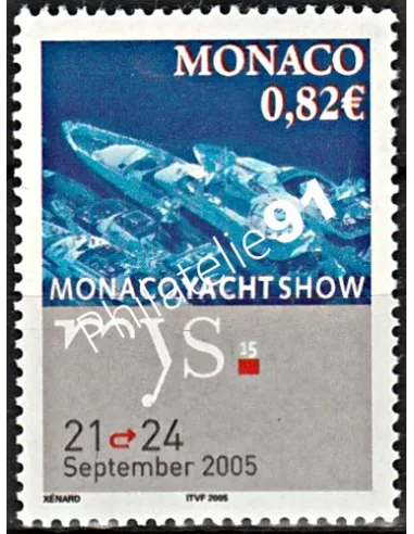 Timbre n° 2497 - Exposition canine - timbre Monaco