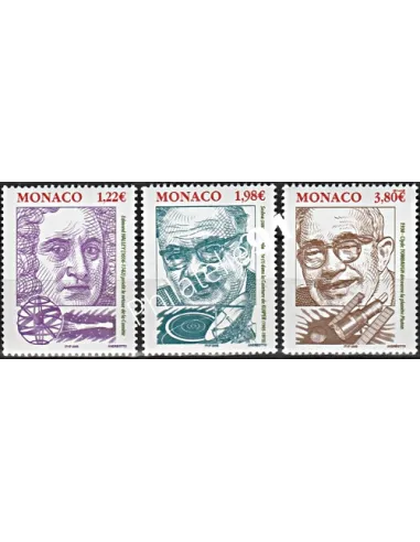 MONACO - n° 2499 à 2501 - Timbres Monaco