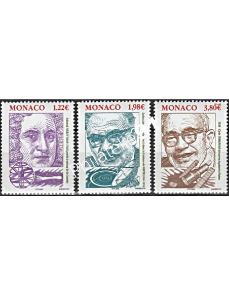 MONACO - n° 2499 à 2501 - Timbres Monaco