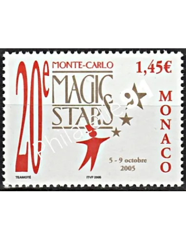 Timbre n° 2503 - Magie - timbre Monaco