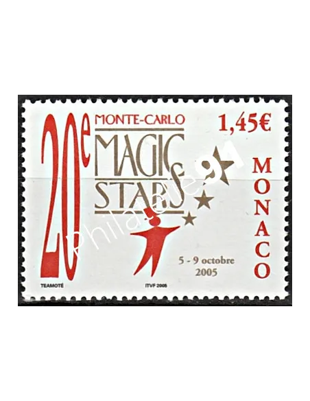 Timbre n° 2503 - Magie - timbre Monaco